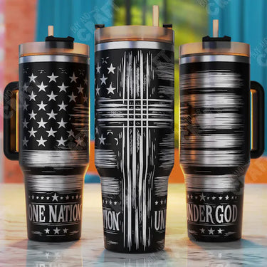 One Nation Under God - 40 oz Tumbler